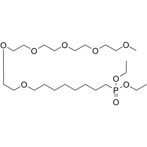 m-PEG6-(CH2)8-phosphonic acid ethyl ester 2028281-88-9